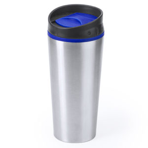 nzilo Bicchiere 540 ml. Tempo libero Thermos & borracce Acciaio inox Blu navy 3 x 3 cm ø 8